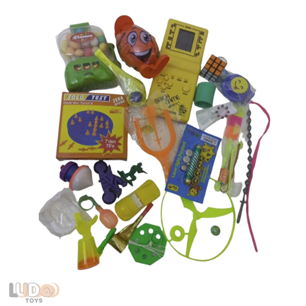 Kişiye Özel 80’ler 90’lar Sürpriz Hediyelik — Nostaljik Lüks Oyuncak ve Sakız Kutusu