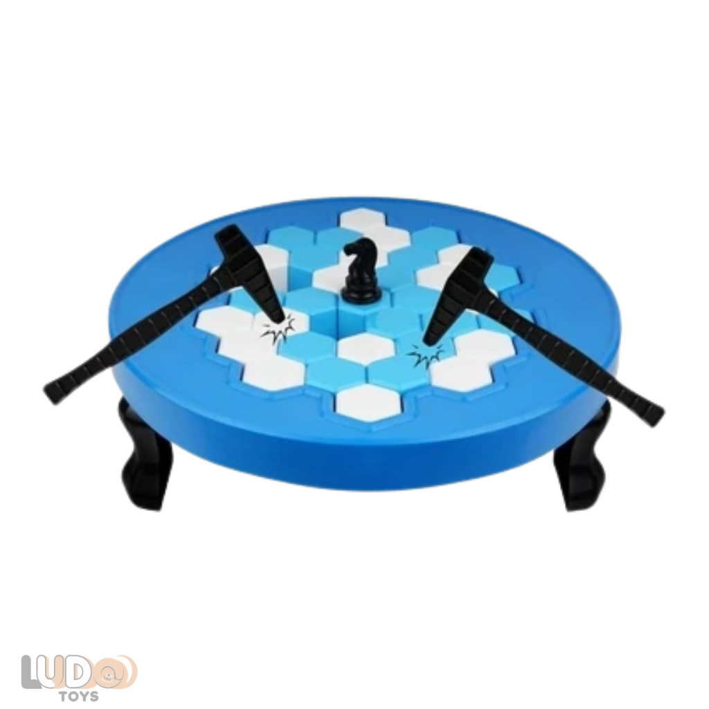 Buz Kırma Oyunu - Buz Tuzağı - Aile ve Çocuklar İçin Eğlenceli Zeka Oyunu - Poşetli