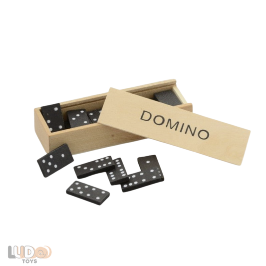 Ahşap Kutulu Domino