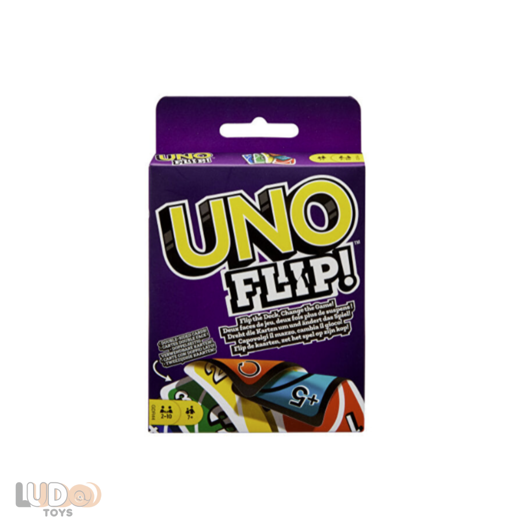 UNO Flip Kart Oyunu – Çift Taraflı Eğlence, Aile ve Arkadaşlarla Yeni Nesil UNO