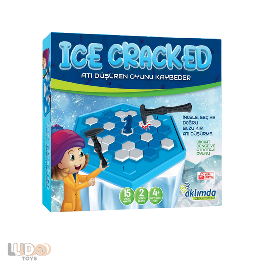 Buz Kırma Oyunu - Buz Tuzağı - Aile ve Çocuklar İçin Eğlenceli Zeka Oyunu - Poşetli