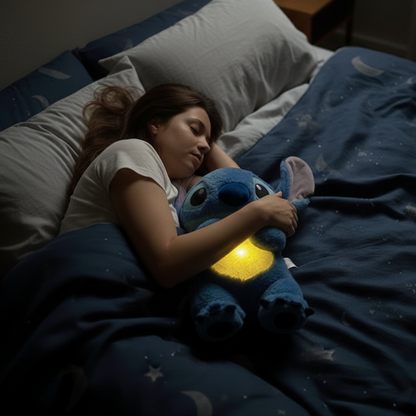 🌙Işıklı Peluş Uyku Arkadaşı – Gece Lambası🧸