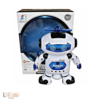 3+ Yaş Dans Eden Robot — Pervaneli ve Müzikli Oyuncak