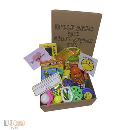 Kişiye Özel 80’ler 90’lar Sürpriz Hediyelik — Nostaljik Lüks Oyuncak ve Sakız Kutusu