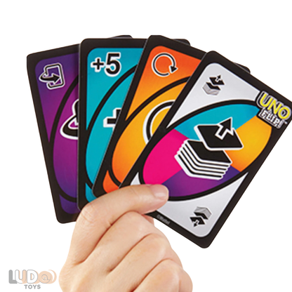 UNO Flip Kart Oyunu – Çift Taraflı Eğlence, Aile ve Arkadaşlarla Yeni Nesil UNO