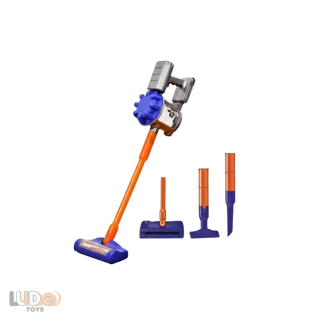 3+ Yaş Oyuncak Süpürge ve Stand — Vacuum Cleaner Eğitici Oyuncak