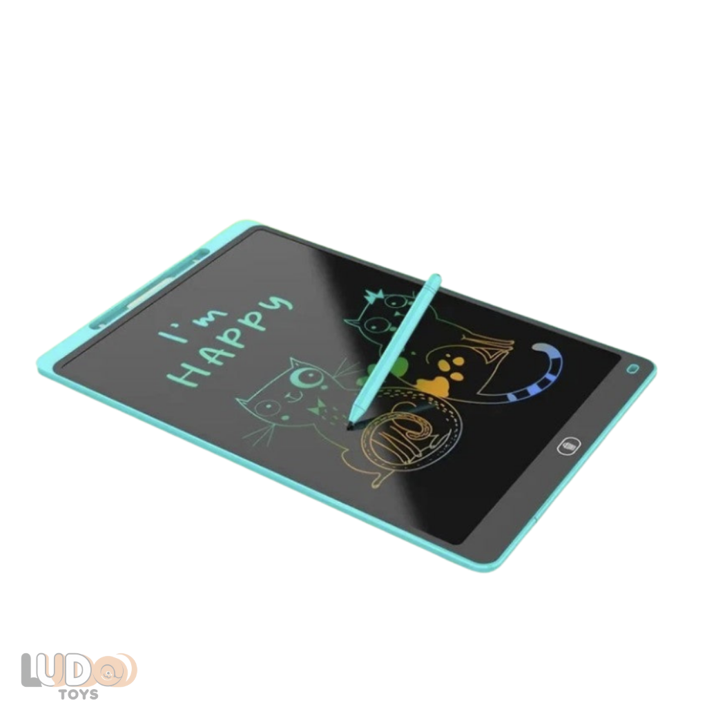 Çocuklar İçin Eğitici Renkli Çizim Tableti 10 İnç