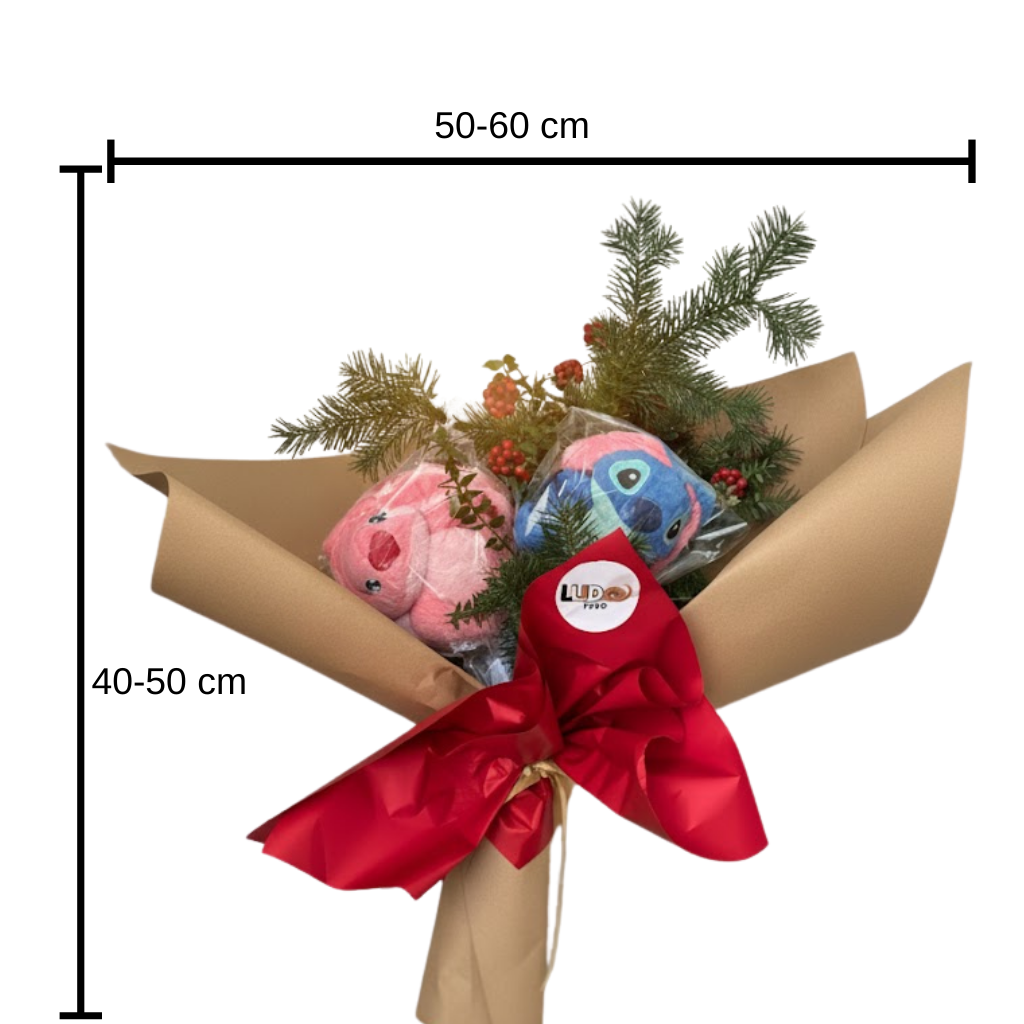 Peluşlu Kokina Buket