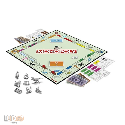 Monopoly Klasik Masa Oyunu – Aile ve Arkadaşlarla Strateji ve Eğlence Dolu Oyun