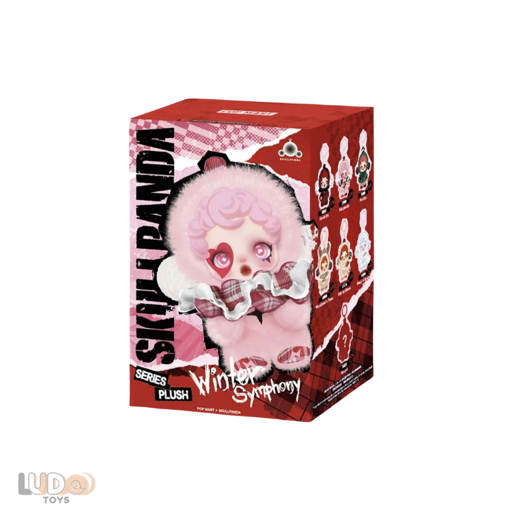 Skullpanda Peluş Anahtarlık Charm | Koleksiyonluk Mini Aksesuar