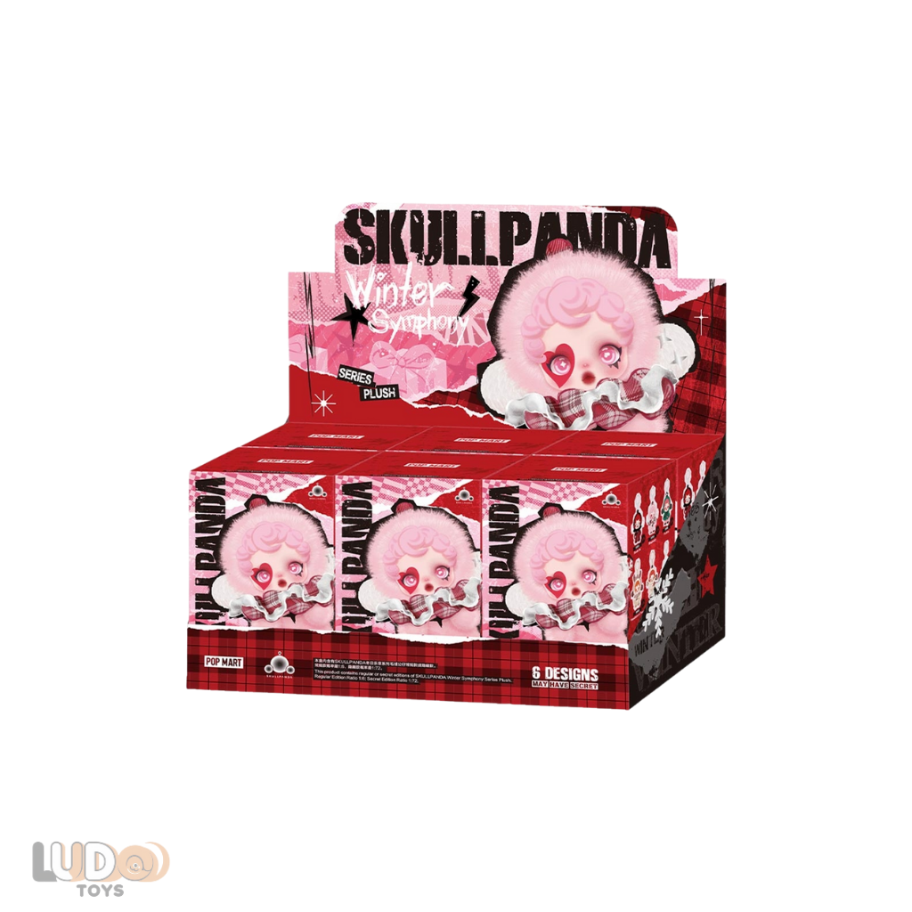 Skullpanda Peluş Anahtarlık Charm | Koleksiyonluk Mini Aksesuar